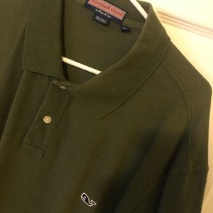 Vineyard Vines Men’s Polo Olive Green XXL